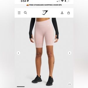 Gym Shark GLOW SEAMLESS SHORTS